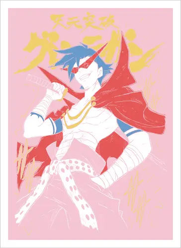 Kamina - Tengen Toppa Gurren Lagann