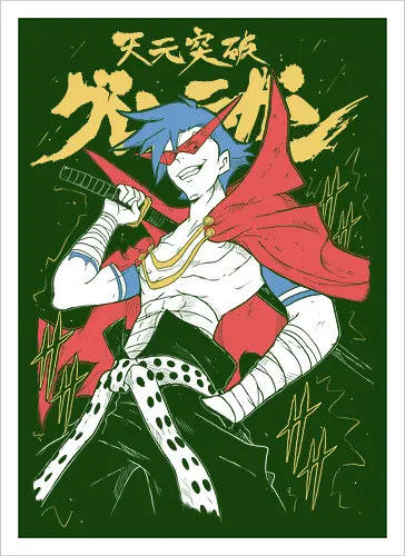 Kamina - Tengen Toppa Gurren Lagann