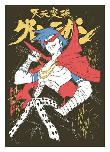 Kamina - Tengen Toppa Gurren Lagann