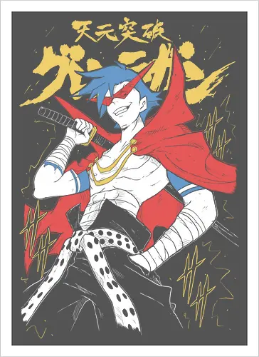 Kamina - Tengen Toppa Gurren Lagann