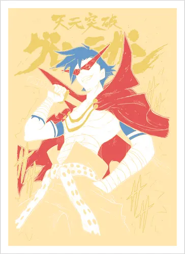 Kamina - Tengen Toppa Gurren Lagann