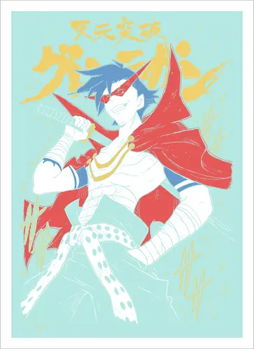 Kamina - Tengen Toppa Gurren Lagann