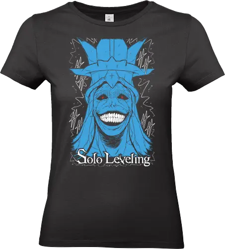 Smiley Statut - Solo Leveling  - Kawaii, Anime, Manga, Tokyo, Angry, Japanese Art, Aesthetic, Manga Style, Zylixzen, Aggressive, Gamer, Otaku, Gift, Cool - Standard T-Shirt (Women)