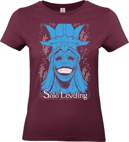 Smiley Statut - Solo Leveling  - Kawaii, Anime, Manga, Tokyo, Angry, Japanese Art, Aesthetic, Manga Style, Zylixzen, Aggressive, Gamer, Otaku, Gift, Cool - Standard T-Shirt (Women)