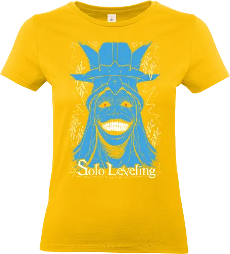Smiley Statut - Solo Leveling  - Kawaii, Anime, Manga, Tokyo, Angry, Japanese Art, Aesthetic, Manga Style, Zylixzen, Aggressive, Gamer, Otaku, Gift, Cool - Standard T-Shirt (Women)