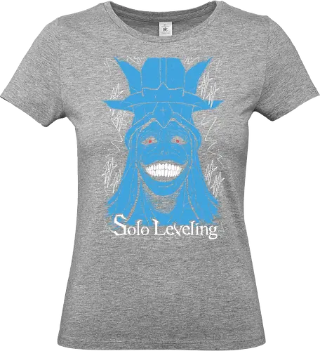 Smiley Statut - Solo Leveling  - Kawaii, Anime, Manga, Tokyo, Angry, Japanese Art, Aesthetic, Manga Style, Zylixzen, Aggressive, Gamer, Otaku, Gift, Cool - Standard T-Shirt (Women)