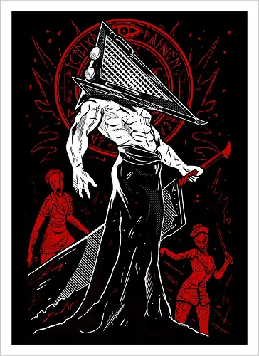 Pyramid Head - Red Pyramid Thing