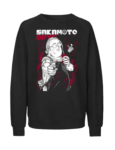 Taro Sakamoto - Sakamoto Days - Kawaii, Anime, Manga, Tokyo, Angry, Japanese Art, Aesthetic, Manga Style, Zylixzen, Aggressive, Gamer, Otaku, Gift, Cool - Fairtrade Sweatshirt
