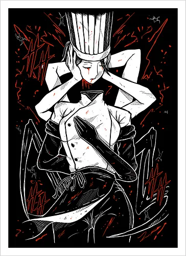 Falling Devil Man - Chainsaw 