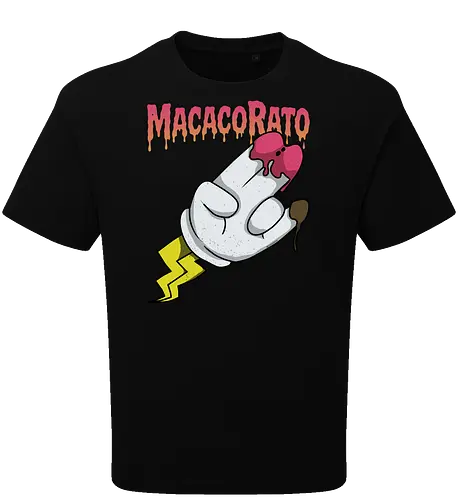MACACORATO - Strawberry and Chocolate Flavor - Pop Lowbrow Kunst