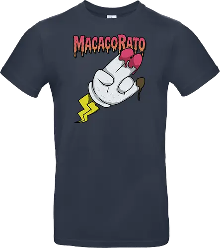 MACACORATO - Strawberry and Chocolate Flavor - Pop Lowbrow Kunst