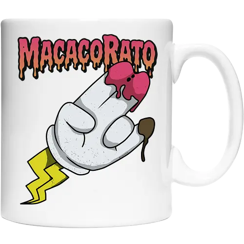 MACACORATO - Strawberry and Chocolate Flavor - Pop Lowbrow Kunst