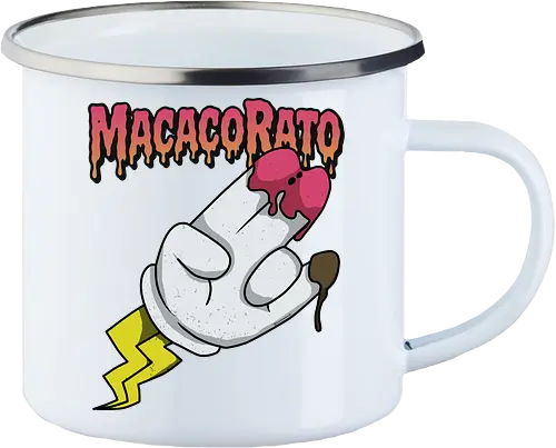 MACACORATO - Strawberry and Chocolate Flavor - Pop Lowbrow Kunst