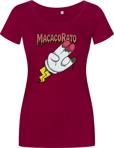 MACACORATO - Strawberry and Chocolate Flavor - Pop Lowbrow Kunst