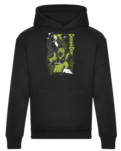 Kaiman & Nikaido - Dorohedoro - Kawaii, Anime, Manga, Tokyo, Angry, Japanese Art, Aesthetic, Manga Style, Zylixzen, Aggressive, Gamer, Otaku, Gift, Cool, Horror - Heavyweight Hoodie