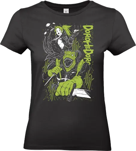 Kaiman & Nikaido - Dorohedoro - Kawaii, Anime, Manga, Tokyo, Angry, Japanese Art, Aesthetic, Manga Style, Zylixzen, Aggressive, Gamer, Otaku, Gift, Cool, Horror - Standard T-Shirt (Women)