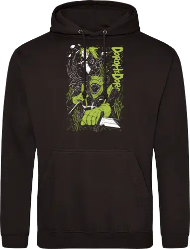 Kaiman & Nikaido - Dorohedoro - Kawaii, Anime, Manga, Tokyo, Angry, Japanese Art, Aesthetic, Manga Style, Zylixzen, Aggressive, Gamer, Otaku, Gift, Cool, Horror - Standard Hoodie