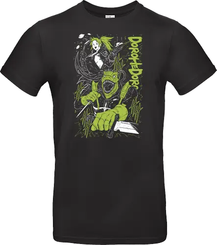 Kaiman & Nikaido - Dorohedoro - Kawaii, Anime, Manga, Tokyo, Angry, Japanese Art, Aesthetic, Manga Style, Zylixzen, Aggressive, Gamer, Otaku, Gift, Cool, Horror - Standard T-Shirt