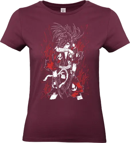 Hyakkimaru - Dororo - Kawaii, Anime, Manga, Tokyo, Angry, Japanese Art, Aesthetic, Manga Style, Zylixzen, Aggressive, Gamer, Otaku, Gift, Cool - Standard T-Shirt (Women)