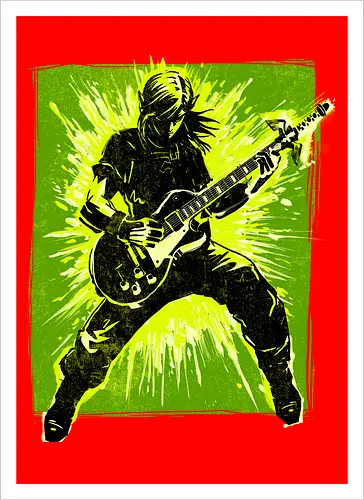 Legendary guitar hero