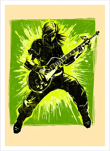 Legendary guitar hero