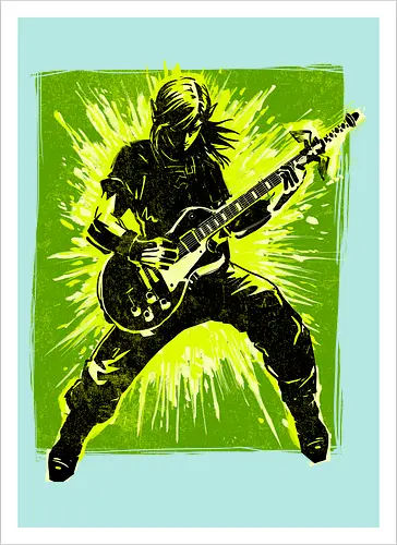 Legendary guitar hero