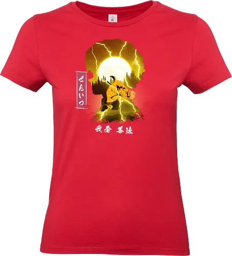 Sleeping Evil - Slayer, the infinity castle, anime and manga, anime characters, demon, inosuke, japan, japanese, kimetsu no yaiba, manga, nezuko, slayer, tanjiro, tanjiro kamado, tanjirou, zenitsu - Standard T-Shirt (Women)