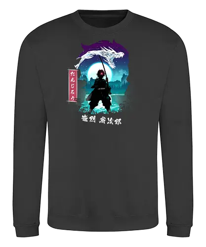 Heart of a Hero - demon, slayer, the infinity castle, tanjiro, hashira, zenitsu, Slayer, inosuke, nezuko, anime, japanese, tengen uzui, rengoku kyojuro, giyu tomioka, shinobu kocho, muichiro tokito, mitsuri kanroji - Sweatshirt