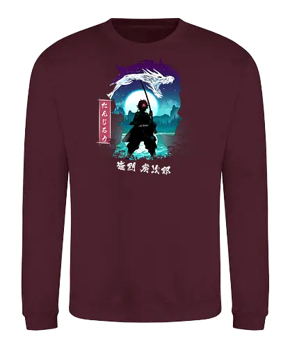 Heart of a Hero - demon, slayer, the infinity castle, tanjiro, hashira, zenitsu, Slayer, inosuke, nezuko, anime, japanese, tengen uzui, rengoku kyojuro, giyu tomioka, shinobu kocho, muichiro tokito, mitsuri kanroji - Sweatshirt