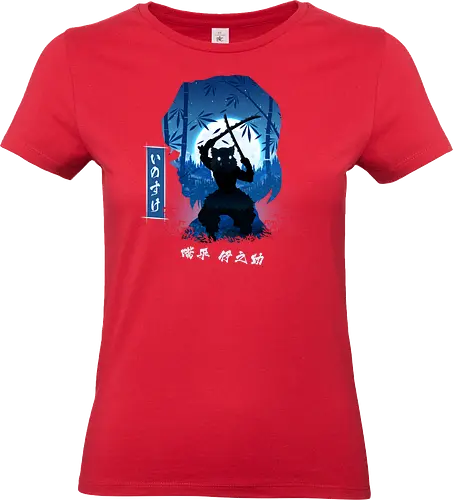 Inosuke - demon, slayer, the infinity castle, tanjiro, hashira, zenitsu, Slayer, inosuke, nezuko, anime, japanese, tengen uzui, rengoku kyojuro, giyu tomioka, shinobu kocho, muichiro tokito, mitsuri kanroji - Standard T-Shirt (Women)