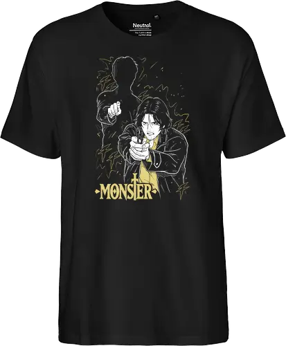 Kenzo Tenma - Monster - Kawaii, Anime, Manga, Tokyo, Angry, Japanese Art, Aesthetic, Manga Style, Zylixzen, Aggressive, Gamer, Otaku, Gift, Cool - Fairtrade T-Shirt