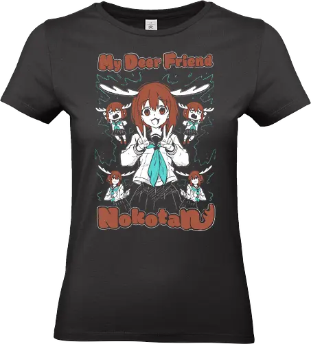 Noko Shikanoko - My Deer Friend Nokotan - Cool, Kawaii, Anime, Manga, Tokyo, Angry, Japanese Art, Aesthetic, Manga Style, Zylixzen, Aggressive, Gamer, Otaku, Gift - Standard T-Shirt (Women)