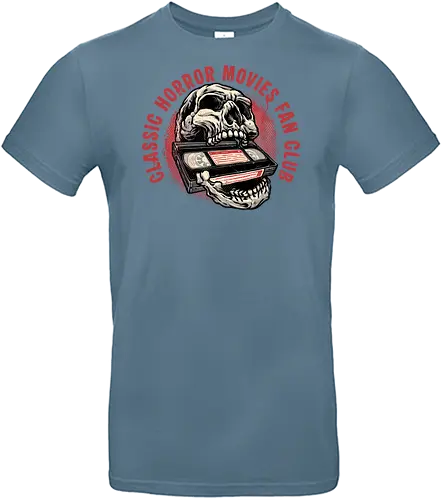 Horror Movies Fan - Horror, skeletons, retro, classic, vintage, videos, movies, horror movies - Standard T-Shirt
