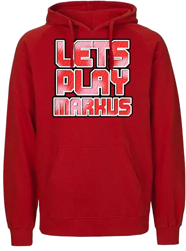 LetsPlayMarkus - Logo - Fairtrade Hoodie