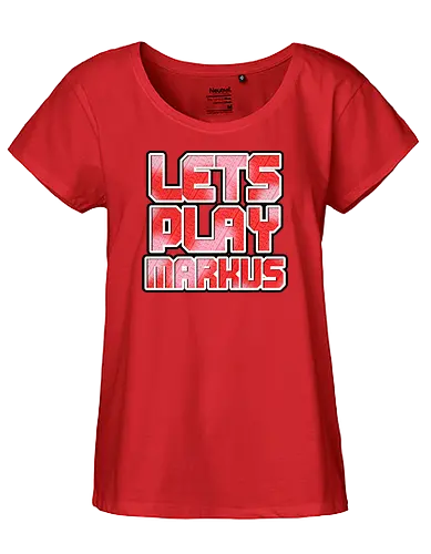 LetsPlayMarkus - Logo - Fairtrade Girl Shirt