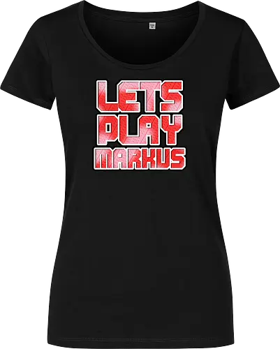 LetsPlayMarkus - Logo - Women T-Shirt