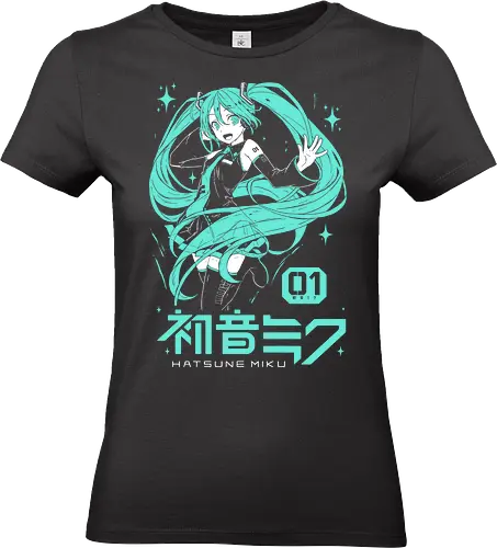Hatsune Miku - Project DIVA - Kawaii, Anime, Manga, Tokyo, Angry, Japanese Art, Aesthetic, Manga Style, Zylixzen, Aggressive, Gamer, Otaku, Gift, Cool - Standard T-Shirt (Women)