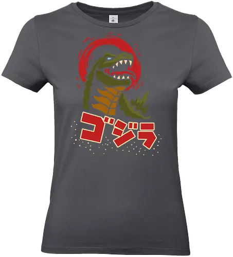Kaiju King - Kaiju, Kaiju, kaiju, monster, Japanese movie, classic movie, fan art, t-shirt design, art print, pop culture, geek art, Japan, retro, monster movie, King of the Monsters - Standard T-Shirt (Women)