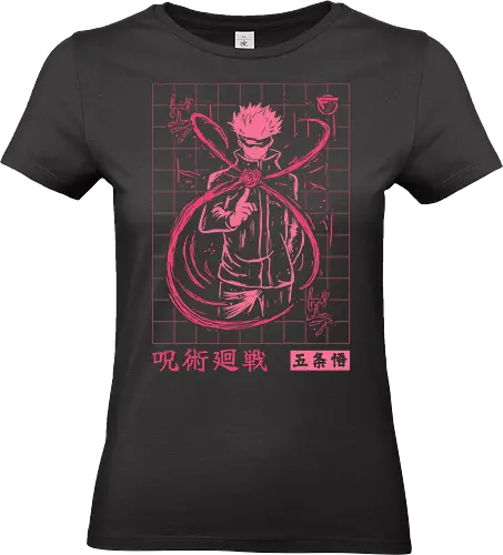 The Six Eyes - anime, Jujutsu, manga, japan, hero, yuji, megumi, sukuna, nobara, gojo, satoru, japanese, jujutsu, kaisen, gojo satoru, nanami - Standard T-Shirt (Women)