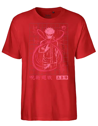 The Six Eyes - anime, Jujutsu, manga, japan, hero, yuji, megumi, sukuna, nobara, gojo, satoru, japanese, jujutsu, kaisen, gojo satoru, nanami - Fairtrade T-Shirt