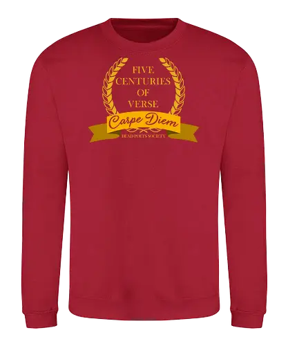 Five Centuries Of Verse Movie Art - cinema, movie art, poetry, poet, literature, vintage, parody, mashup, funny quote, funny slogan, geek, nerd, vintage art, humor, joke, sarcasm, nostalgia, meme, retro, lol - Sweatshirt