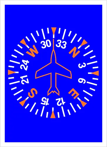 Heading Indicator Aeronautical Art Nº2