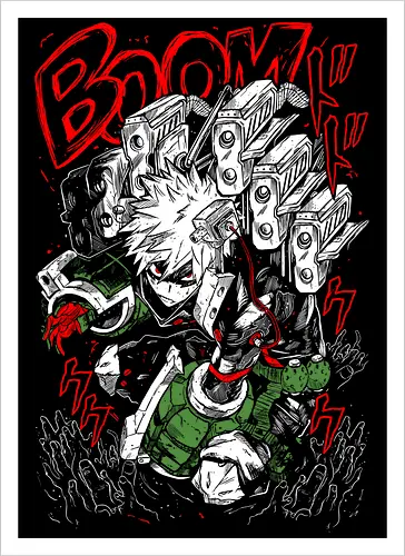 Katsuki Bakugo - Academia 