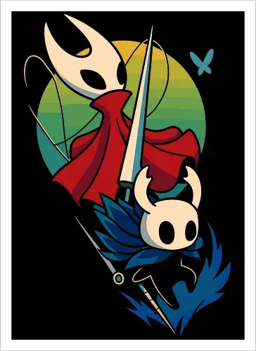  Knight and Princess of Hallownest