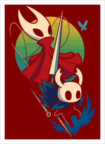  Knight and Princess of Hallownest