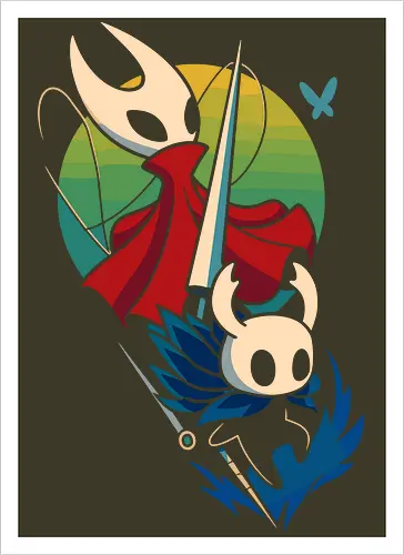  Knight and Princess of Hallownest