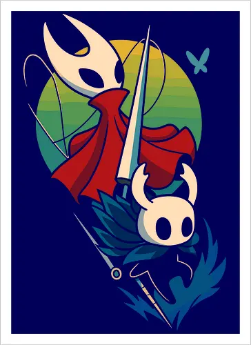  Knight and Princess of Hallownest
