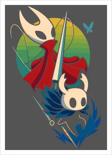  Knight and Princess of Hallownest