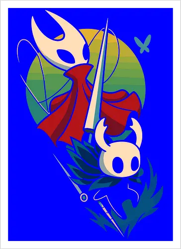  Knight and Princess of Hallownest