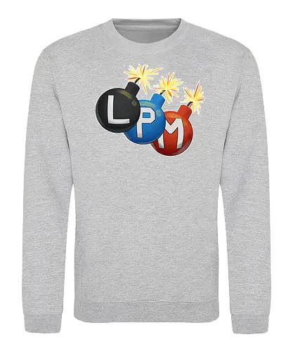 LetsPlayMarkus - LPM Bomben - youtube, youtuber, merchandise, markus, lets, play - Sweatshirt
